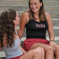 BAMA 2x1 Luxe Rib Tank in Black