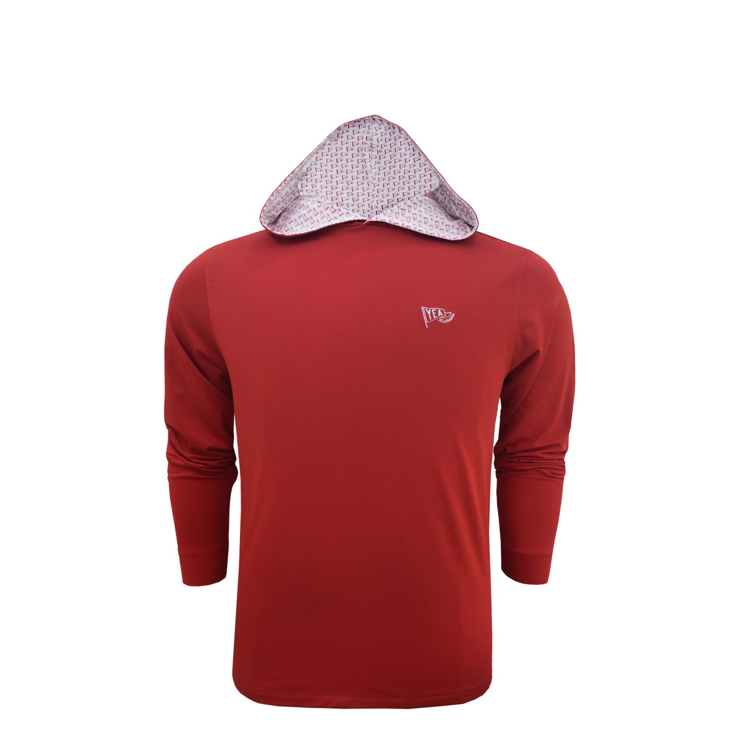 Micro Fleece Performance Pennant Print Hoodie