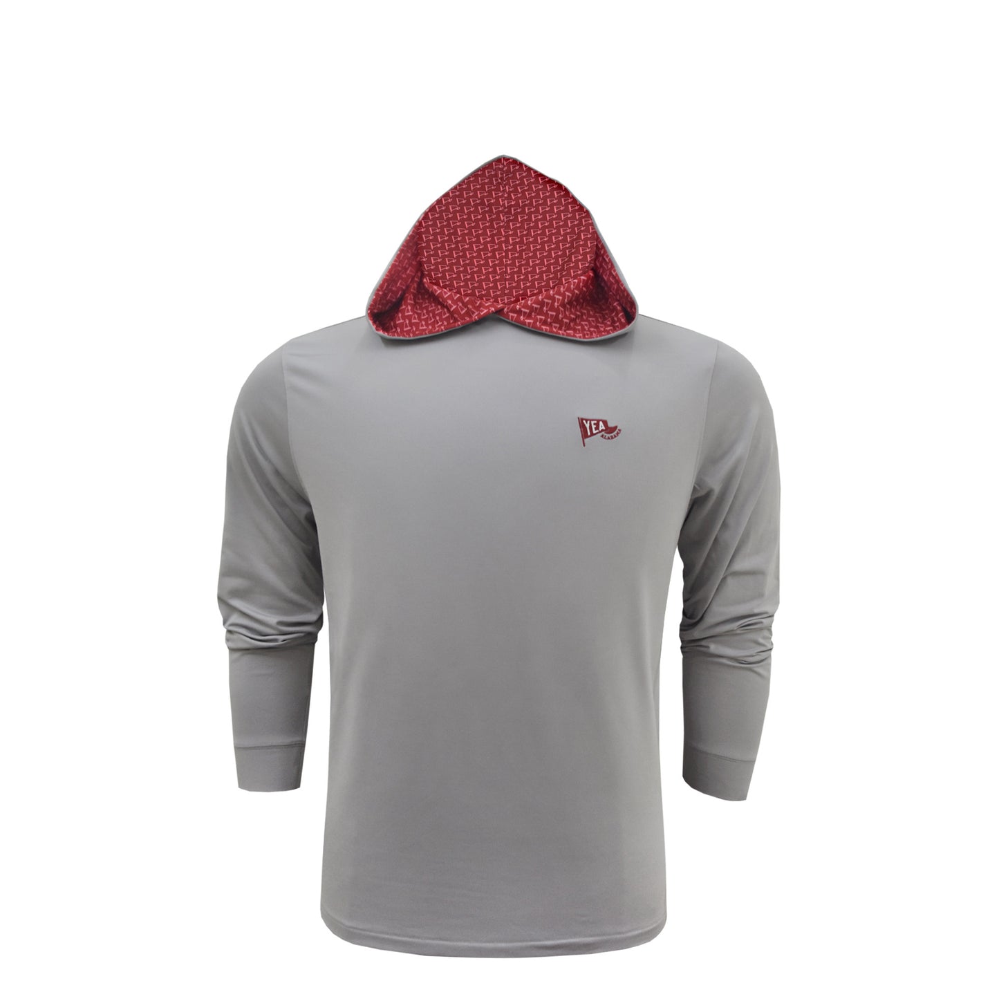 Micro Fleece Performance Pennant Print Hoodie