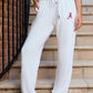 Logo Softest Fleece Jogger in White