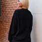 Logo Softest Fleece Crewneck in Black