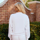 Mini Bama Softest Fleece Crewneck in White