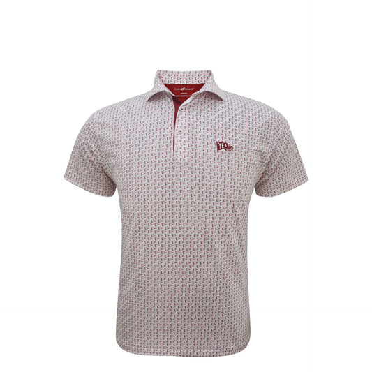 Pennant Print Polo