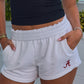 Logo Softest Fleece Short in White