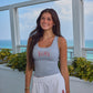 Logo Softest Fleece Short in White